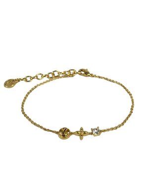 Louis Vuitton Bracelet Petit Gold Clear